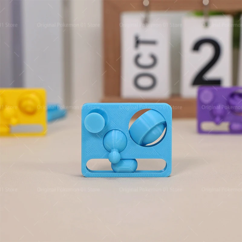 ثلاثية الأبعاد مطبوعة 4 in1 إصبع تململ لعبة البوب تململ لعبة الكرة الدوارة لعبة للإجهاد والقلق الاسترخاء المحمولة ألعاب الإصبع #2