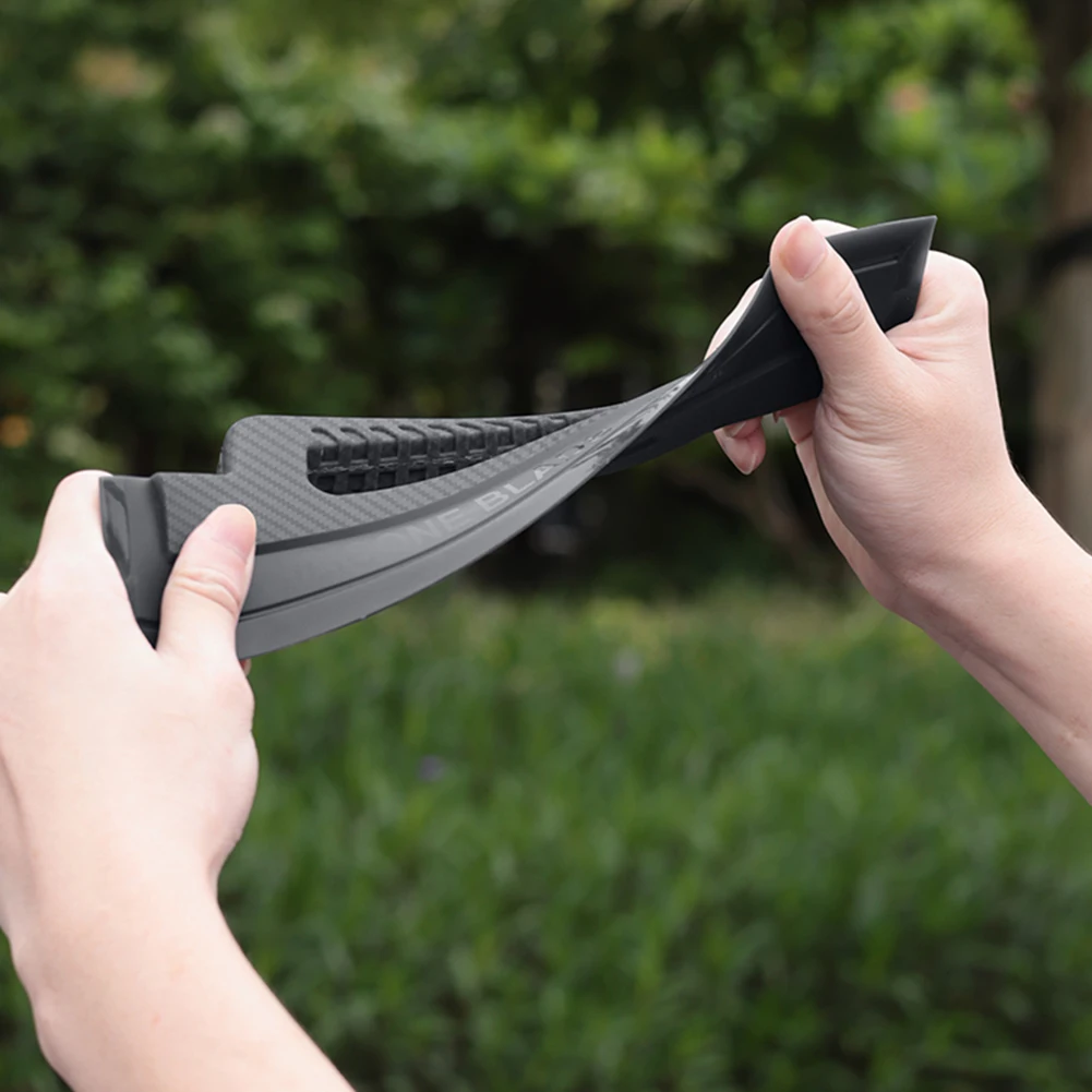 شفرة المياه التلقائية غير قابلة للخدش لينة سيليكون مفيد ممسحة السيارات الزجاج ممسحة المياه لزجاج السيارة الأمامي نافذة مرآة باب زجاجي #5