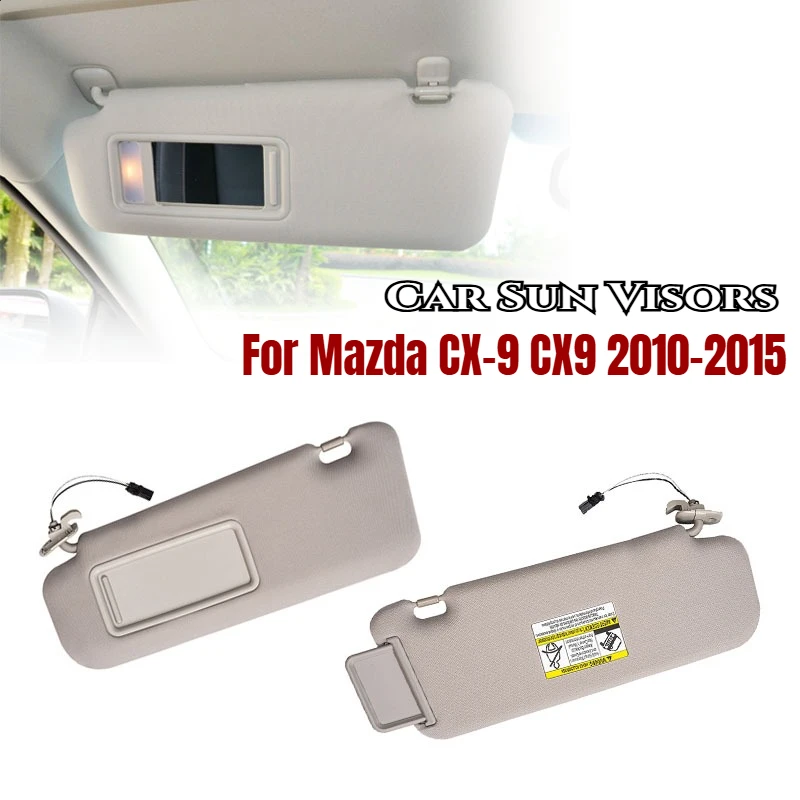 

Left Right Driver Passenger Side Sunvisor Shade Shield Sunshade For Mazda CX-9 CX9 Sun Visor 2010 2011 2012 2013 2014 2015