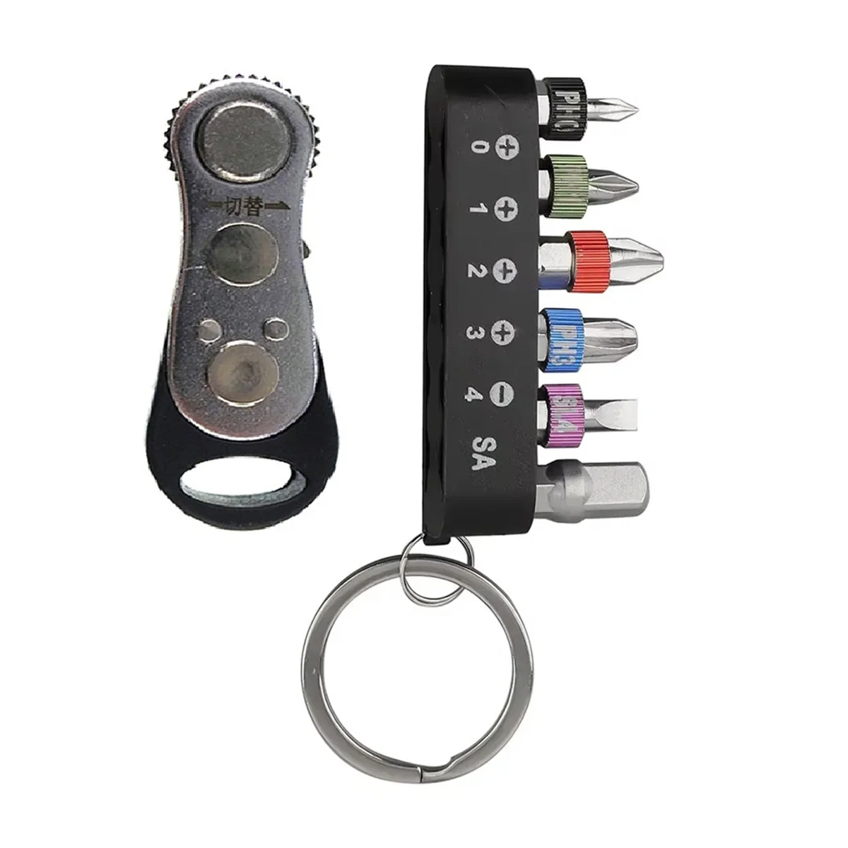 A79G 7pcs Mini Ratchet Wrench Set Combination Tool for Home Improvement Ski Boots