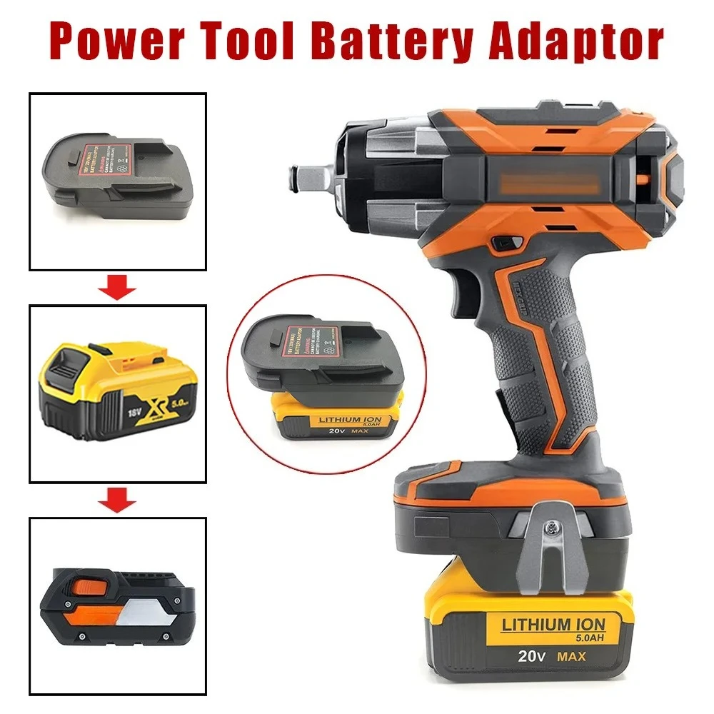 

Battery Adapter Converter for Dewalt DCB 18V 20V Lithium Batteries for RIDGID for AEG Lithium Batteries Power Tools Accessories