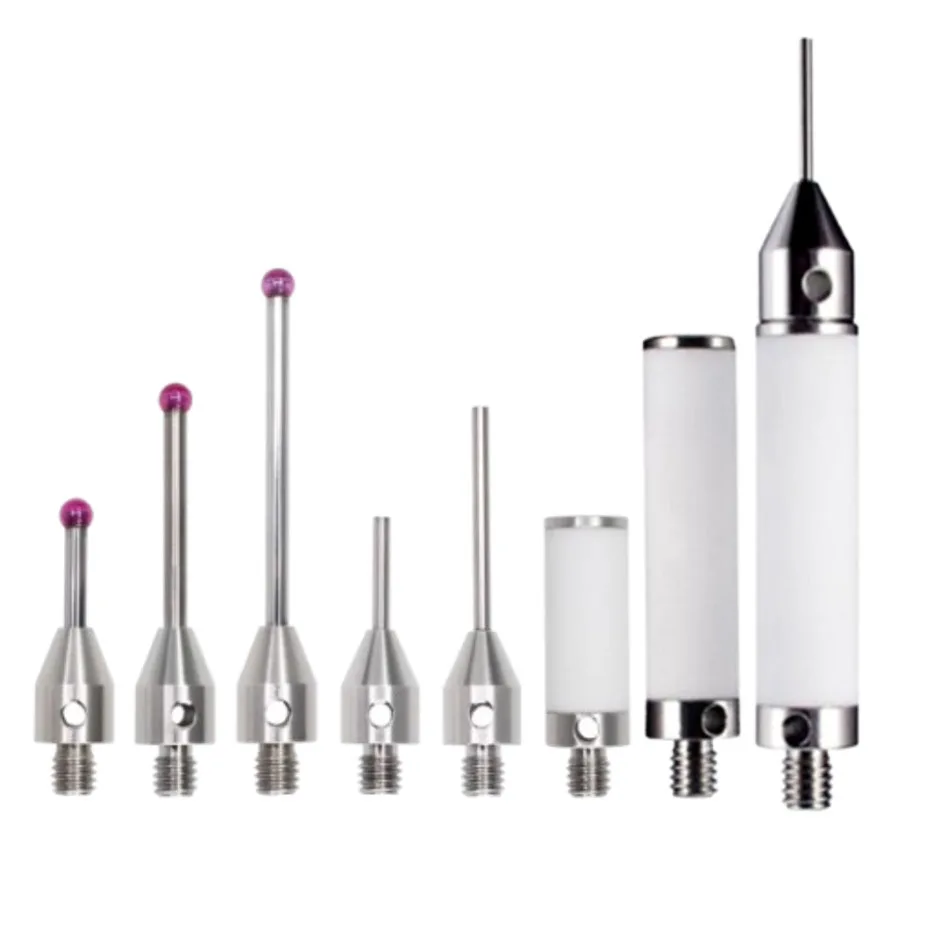 Three dimensional probe, three coordinate measuring needle, ruby CNC machine tool special measuring needle thread M4