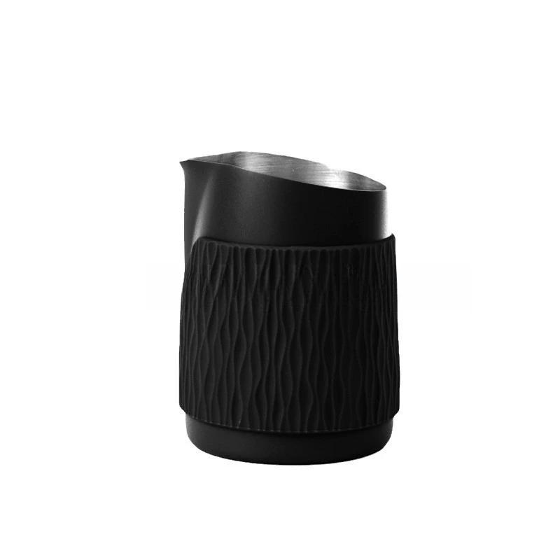 

Oblique latte cup 304 stainless steel, milk foam cup, handless milk tank