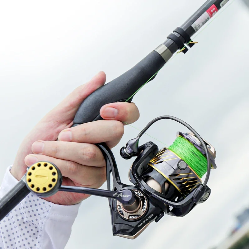 Histar Omnipotent Rock Fishing Combo 3.6m 3.9m 4.5m High Carbon MH Super Toughness Multi Gameplay for Big Fish Rod & E Reel Set