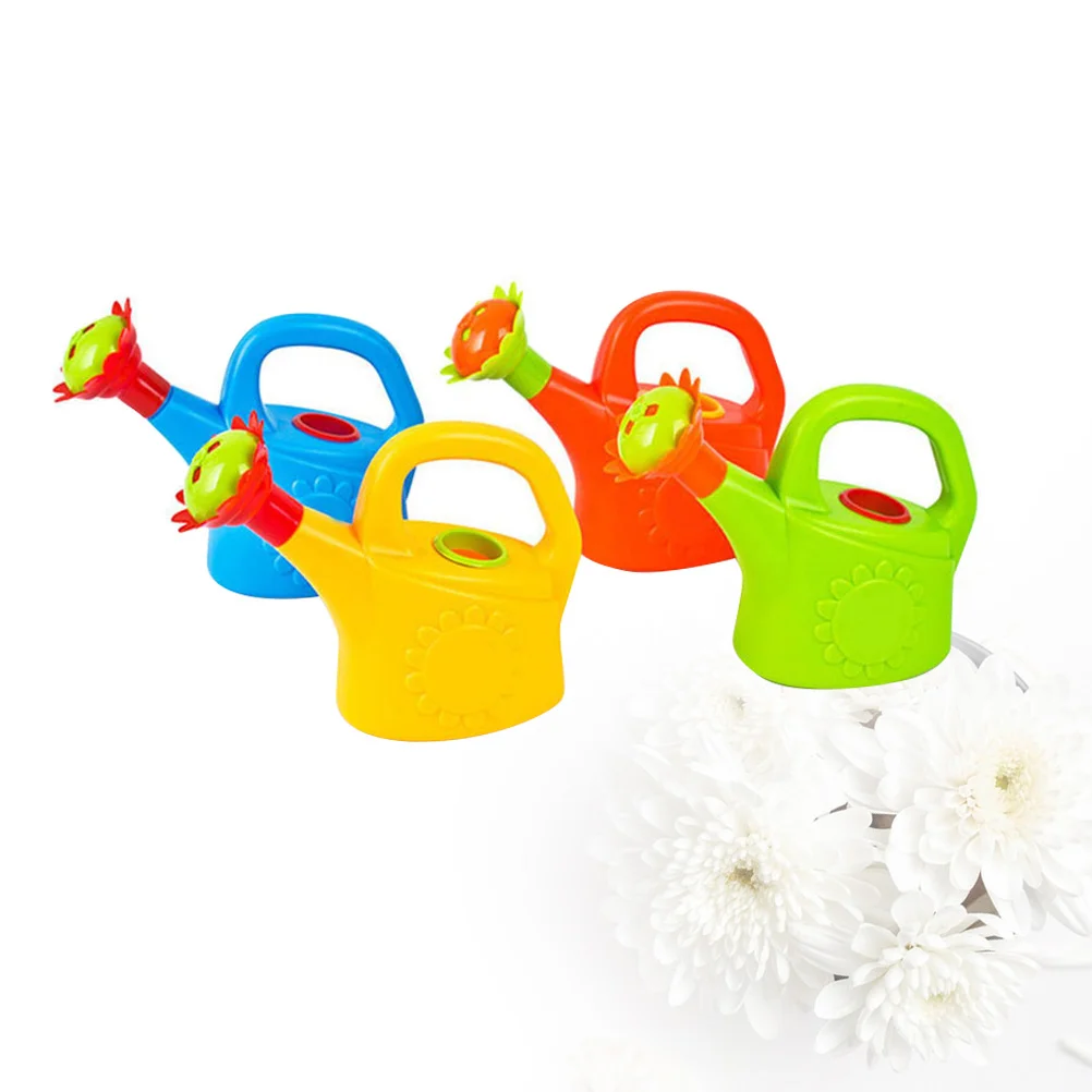 Jouet de bain pour enfants, jouets d'extérieur pour enfants, maison de jeu de fleurs, arrosoir, fête à la piscine, bébé, 2 pièces