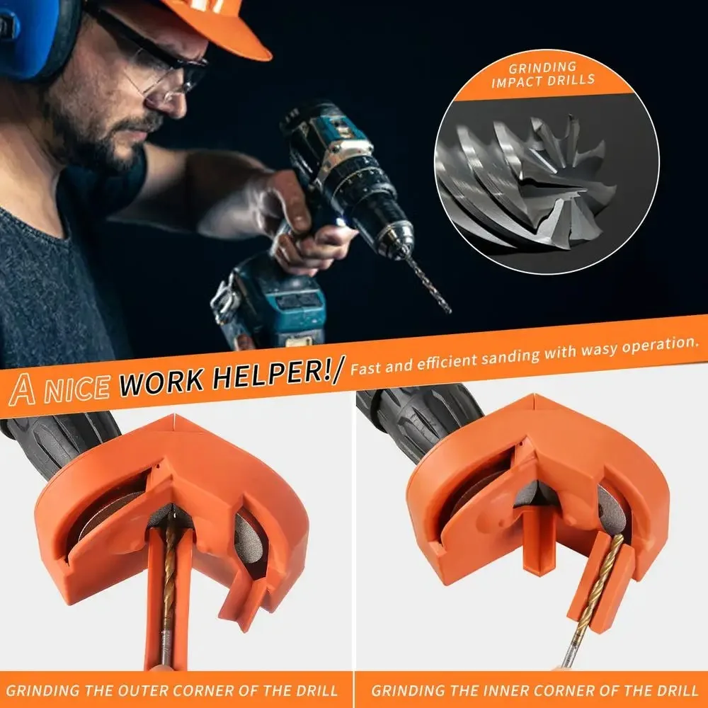 Grinder Electric Drill Bit Multi Functional Drill Bit Grinder Suitable For All Portable Drill Bit Grinding Tools