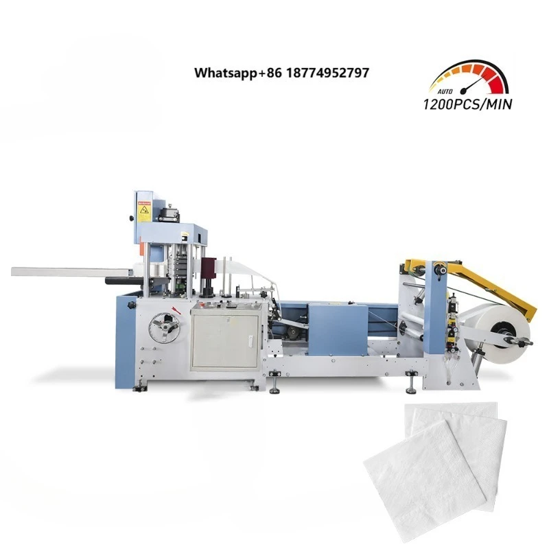 Newly Launched Tissue Paper Making Machine Fully Automatic Napkin Machine/napkin Folding Machine