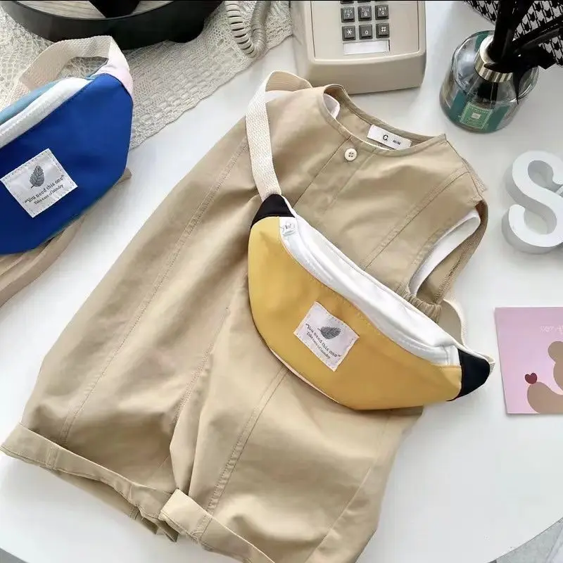 Baby summer suit children's handsome overalls boys and girls casual vest jumpsuit fisherman pants