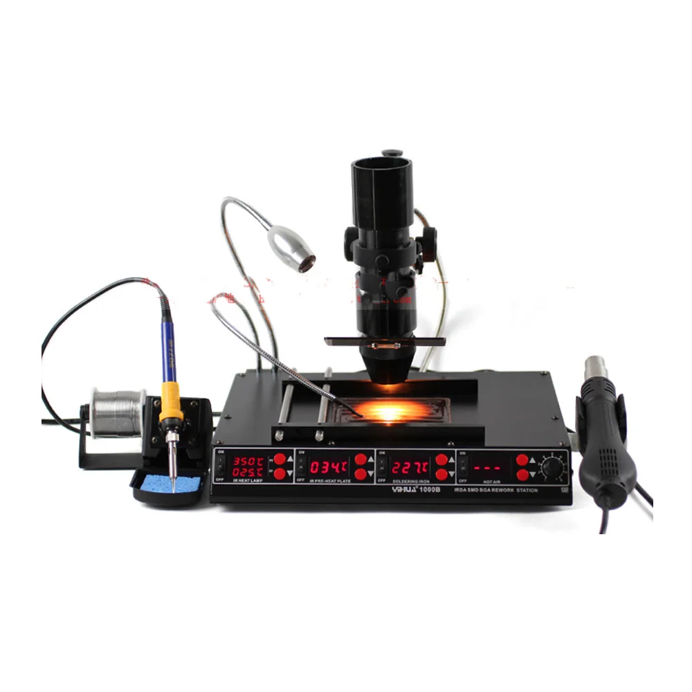 Newest multi function Yihua soldering station 1000B Preheating Station 75W Soldering Irons