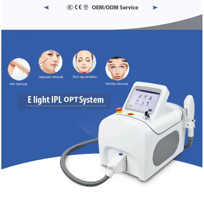 Professional OPT IPL Elight Laser Hair Removal Machine with 3 Filter Skin Rejuvenation Painless Treatment Epilator