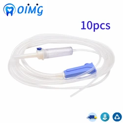 Tubo de Água Descartável Transparente, Tubo Cirúrgico de Implante Dentário, NSK Flushing Pipe, Tubulação de Irrigação, Dentista, 5 Pcs, 10Pcs