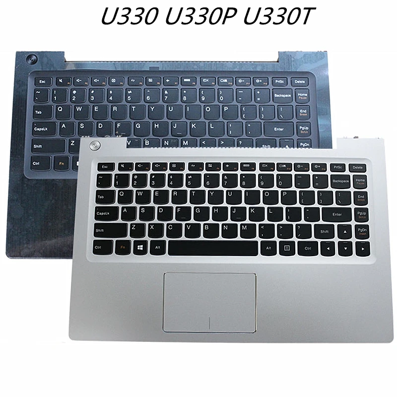 New Laptop Palmrest Housing Cover Keyboard Housing Topcase Top Cover For Lenovo U330 U330P U330T