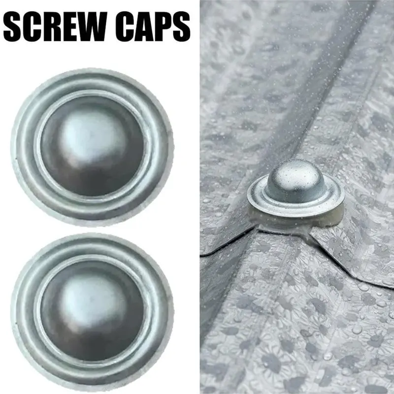 【THANKSGIVING DAY】Metal Roof Screw Caulking Caps Screw Covers Protecting Screw Heads For Metal Roof Siding Barn Shed RV Outdoor