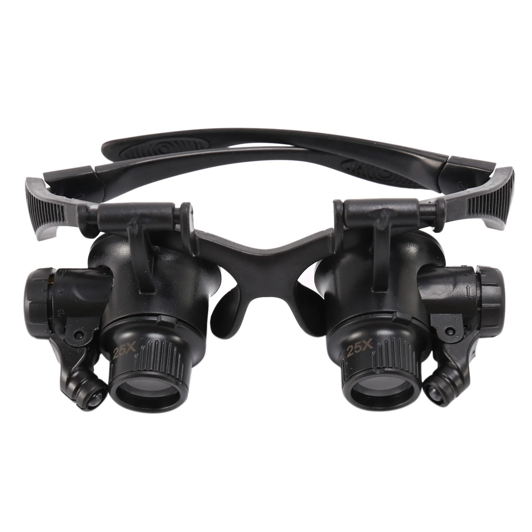 Narzędzia zegarmistrzowskie Zestaw narzędzi do naprawy zegarków Lupa na głowę z oświetleniem LED 10x