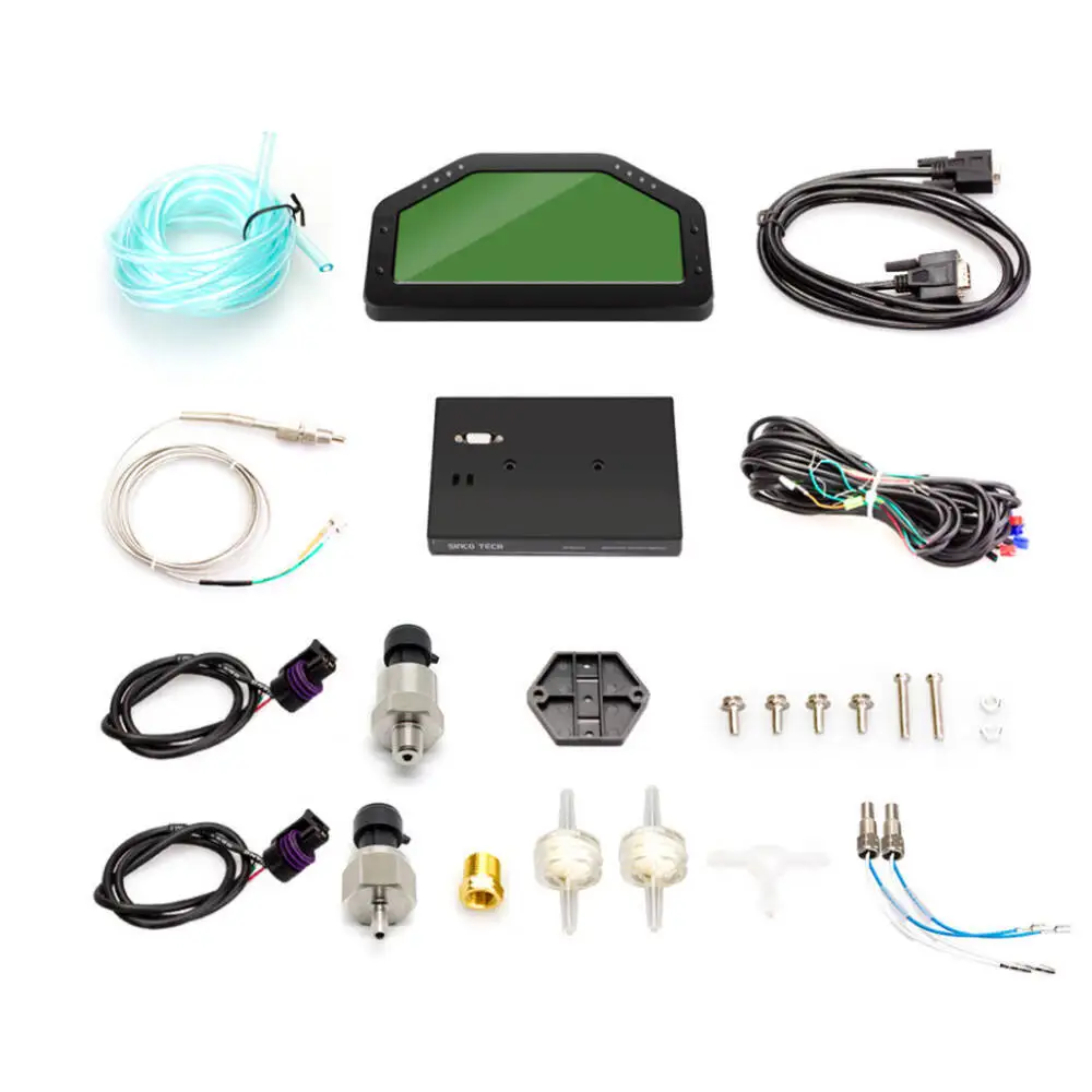 DO908 RPM Meter Multi-Function Race Dash Panel Waterproof Dashboard Sensor Kit LCD Display Dashboard Full sensor kit