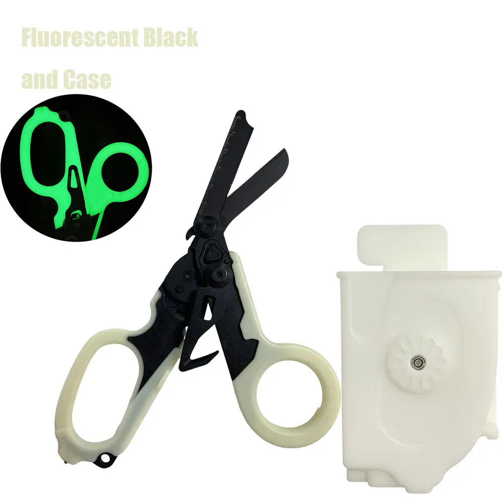 NONE Taktische Medizinische Schere Notfall Rettung Schere Erste Hilfe Kit Raptor Schere Faltbare Zange Outdoor Survival EDC Werkzeug Ausrüstung 3