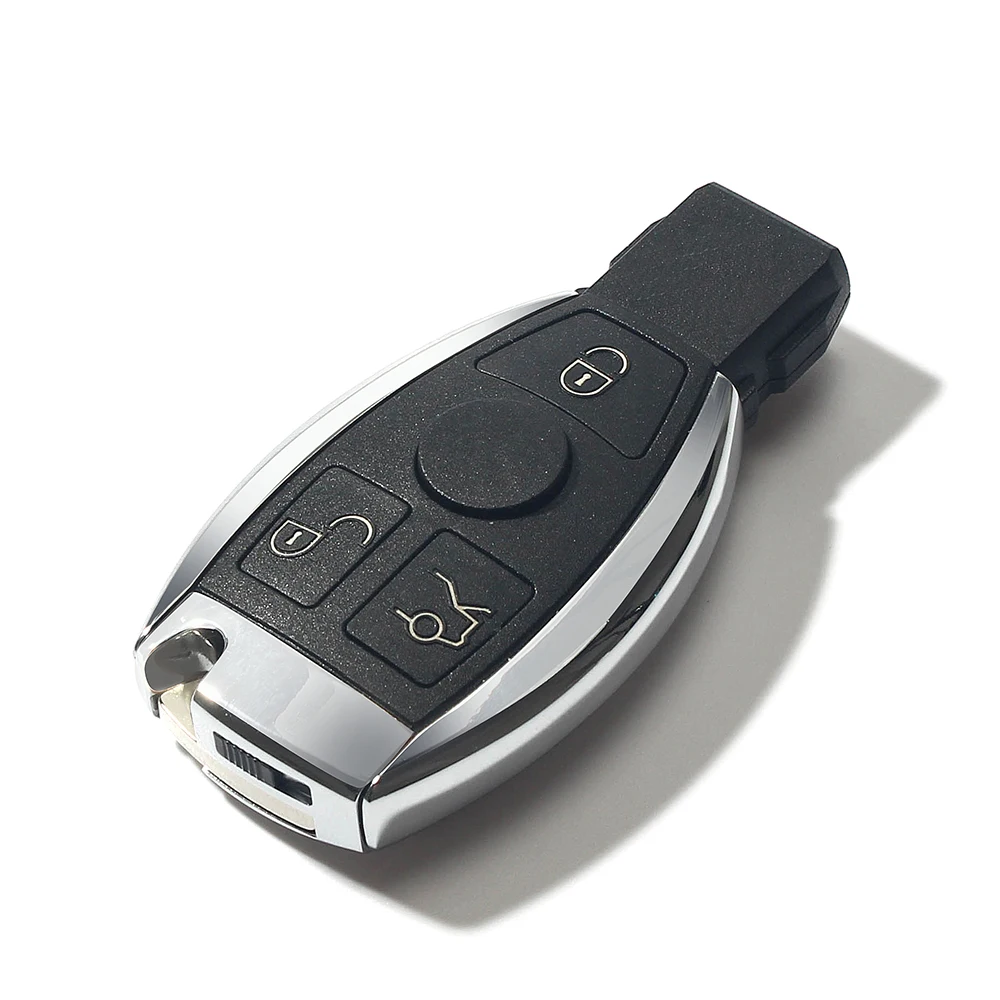 KEYYOU inteligentny zdalny kluczyk do samochodu Mercedes Benz rok 2000 + obsługuje oryginalne przyciski NEC i BGA 315MHz lub 433.92MHz 2/3/4