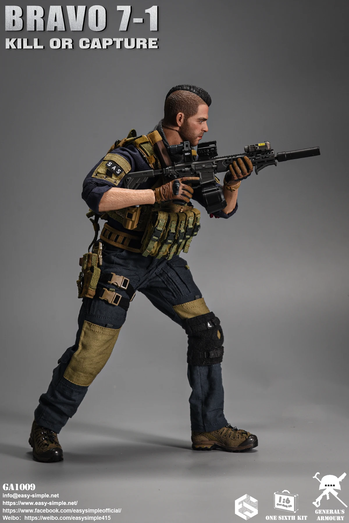 In Stock General's Armoury EASY&SIMPLE ES 1/6 Scale Special Forces