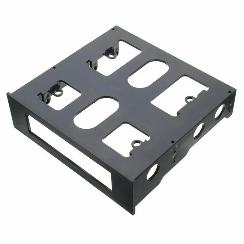 3.5 To 5.25 Floppy To Optical Drive Bay Mounting Plastic Bracket Converter For Front Panel Hub Card Reader Fan Speed Controller