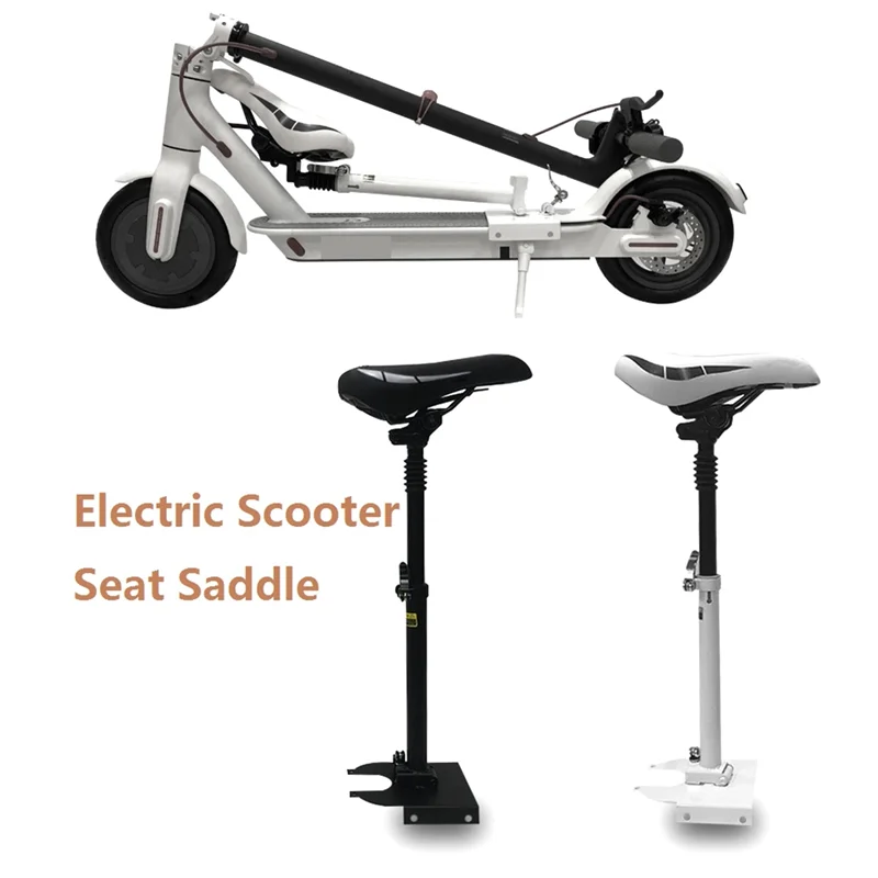 

Sp-Electric Scooter Seat Adjustable Saddle Set Shockproof Bike Seat Cushion Can Be Raised Lowered For Xiaomi M365/Pro Parts Blac