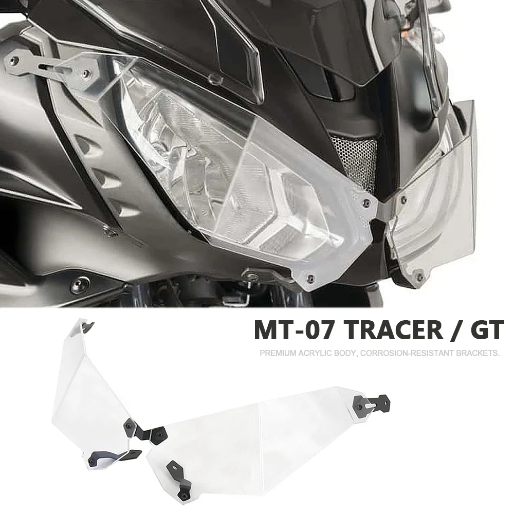 

Motorcycle Headlight Protector Cover Guard For Yamaha MT-07 MT07 Tracer GT 700 GT 2016 2017 2018 2019 Headlamp Lens Protector