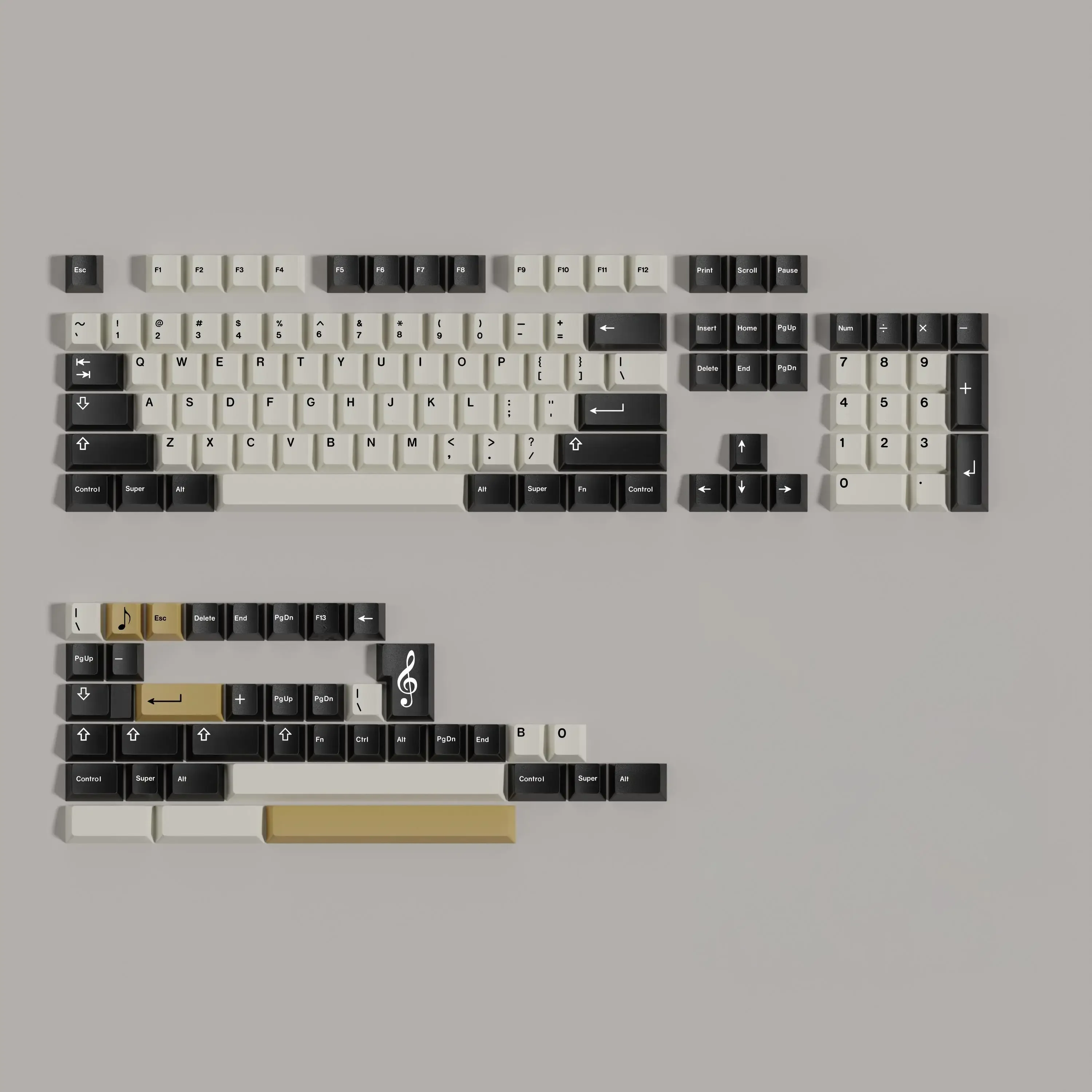 

GMK master five-sided sublimation customized full set of keycaps including 7U