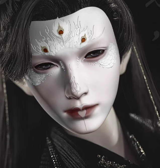 

Восточная маска для лица Красивый мужчина Косплей Китайский