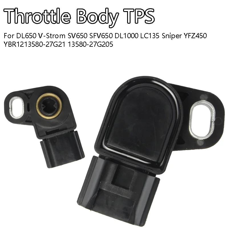 TPS Throttle Position Sensor  For DL650 V-Strom SV650 SFV650 DL1000 LC135 Sniper YFZ450 YBR125 13580-27G21 13580-27G20