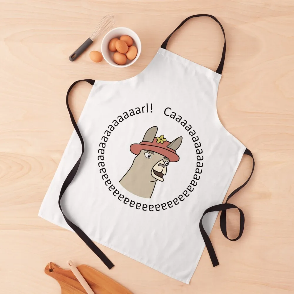 

Llamas with Hats - "Caaaaaaaaarl!" Apron dress apron apron for women sexy apron