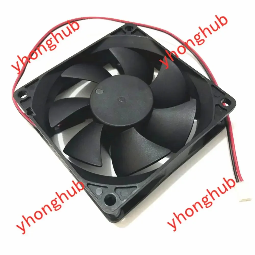 Y.S TECH FD 128020 Ventilador de refrigeración del servidor HL DC 12V 0.20A 80x80x20mm 2 cables
