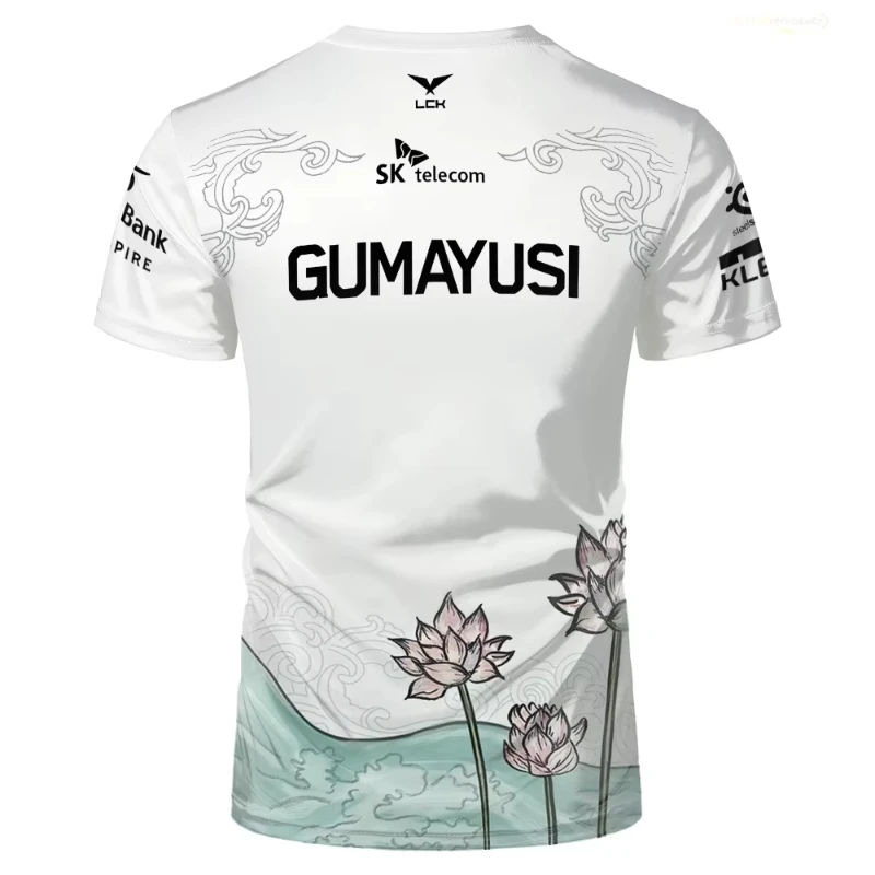 New T1 E-Sports Club Faker Special Limited Edition League Of Legends T1 Trendy 3D T-shirt Gaming Sports Unisex Tops Men Clothing