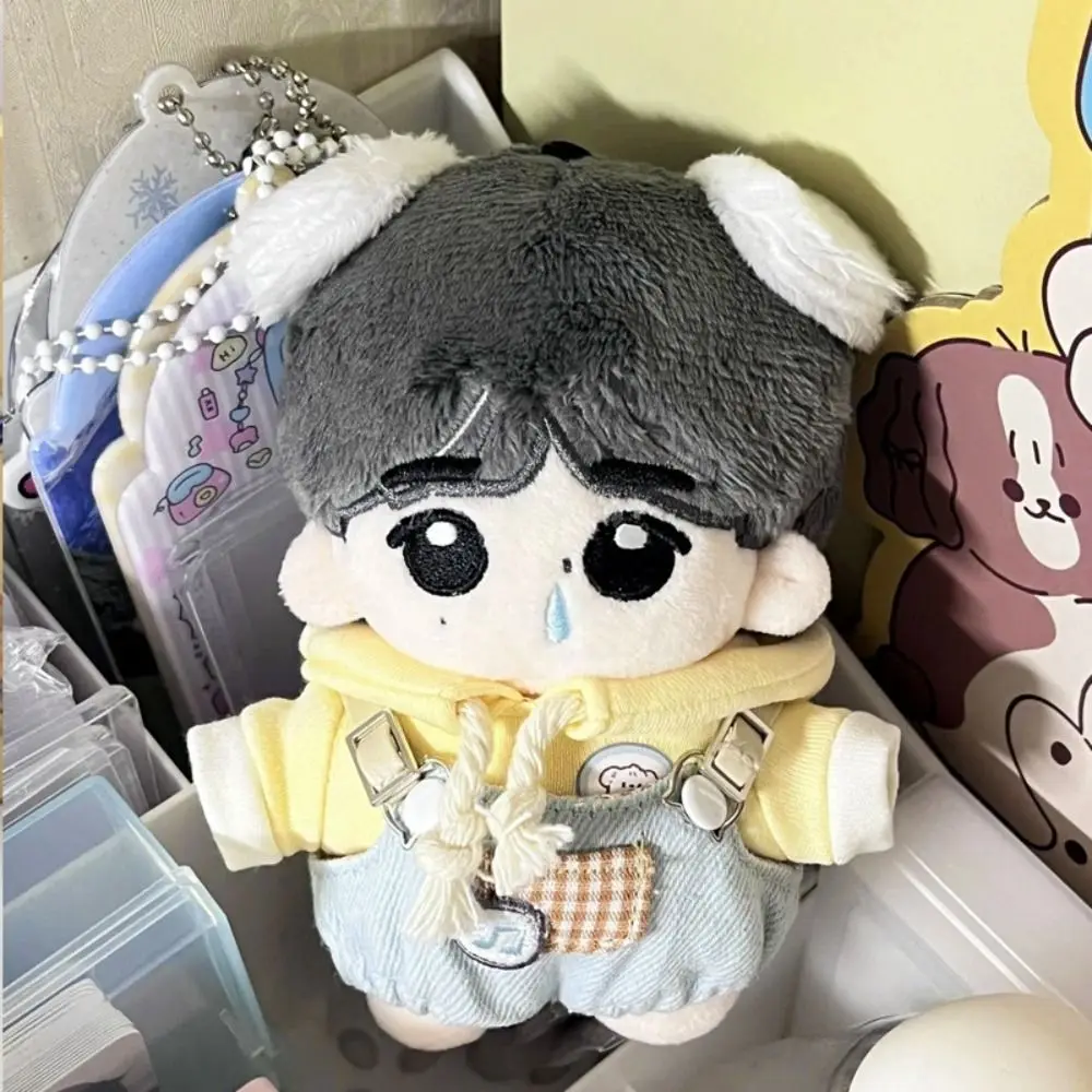 

Dress Up Cotton Doll Hoodie Stuffed Lovely Idol Plush Doll Clothes Soft Plush 10CM Cotton Doll‘s Clothes Christmas