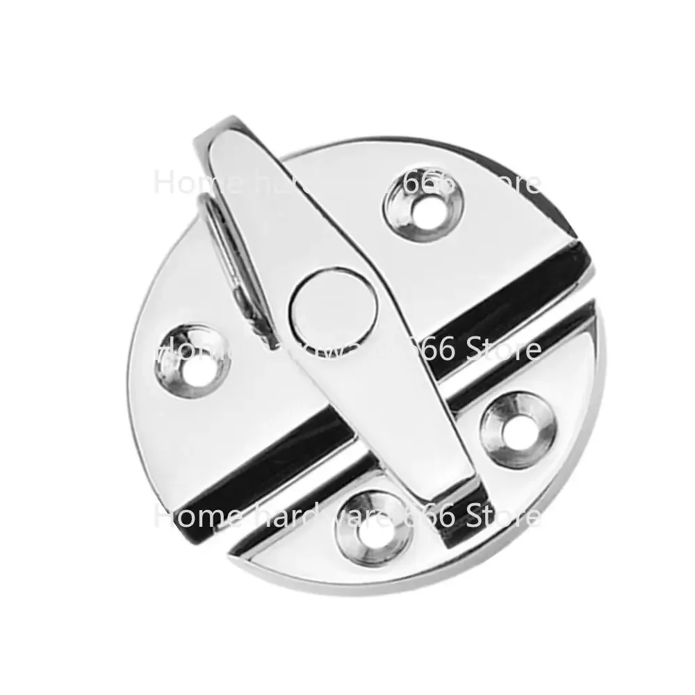 Marine Hardware Boat Accessories 316 Stainless Steel Boat Door Cabinet Latch Round Turn Button Twist Catch Latch Ship Yacht Hot