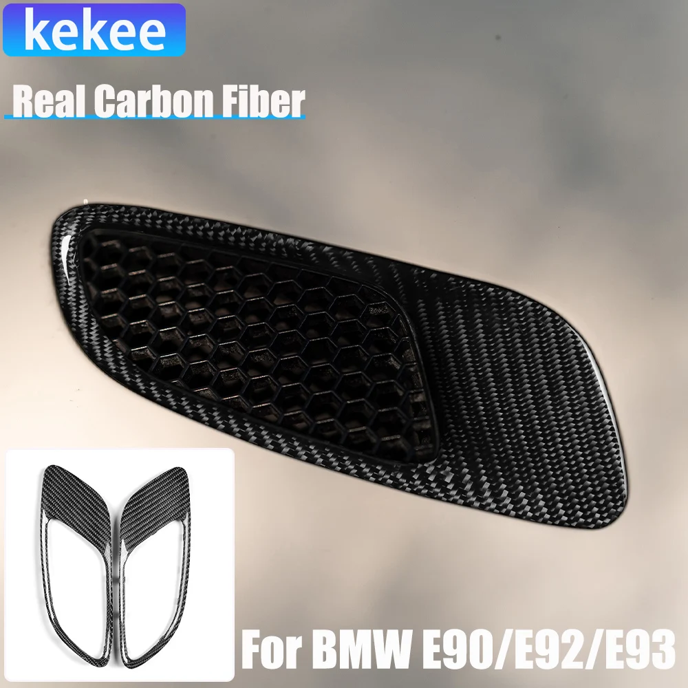 

Автомобильные аксессуары из настоящего углеродного волокна, запасные части, воздухозаборник капота для BMW 3 серии/M3 E90 E92 E93 2007 2008 2009 2010 2011