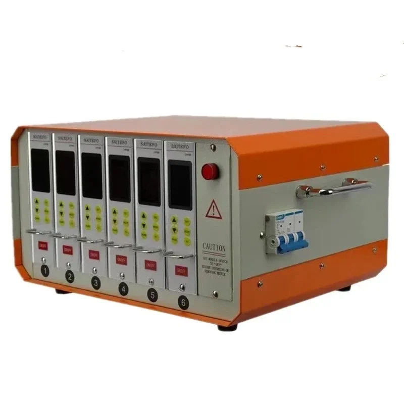 

Factory Price 6 Zones Burn-proof Hot Runner Control Box PID Digital Mould Thermostat Temperature Controller