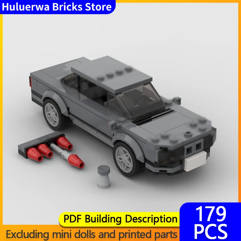 

Speed Hypercar Model MOC Building Bricks 750i Luxury Sedan Modular Technology Gifts Holiday Assemble Children Toys Suit