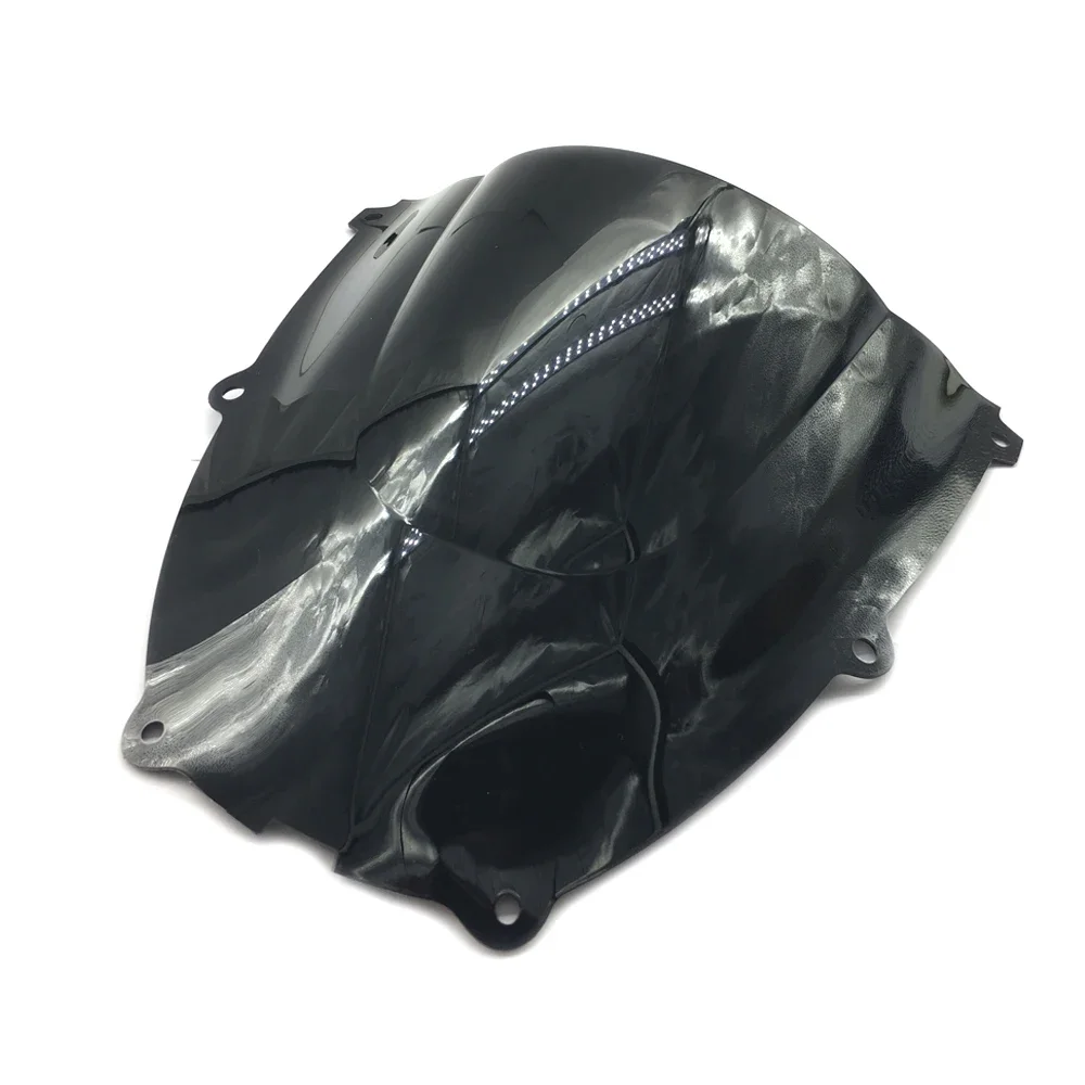 

Black Double Bubble Windscreen Windshield Screen ABS Shield Fit For Yamaha YZF600 1999-2007