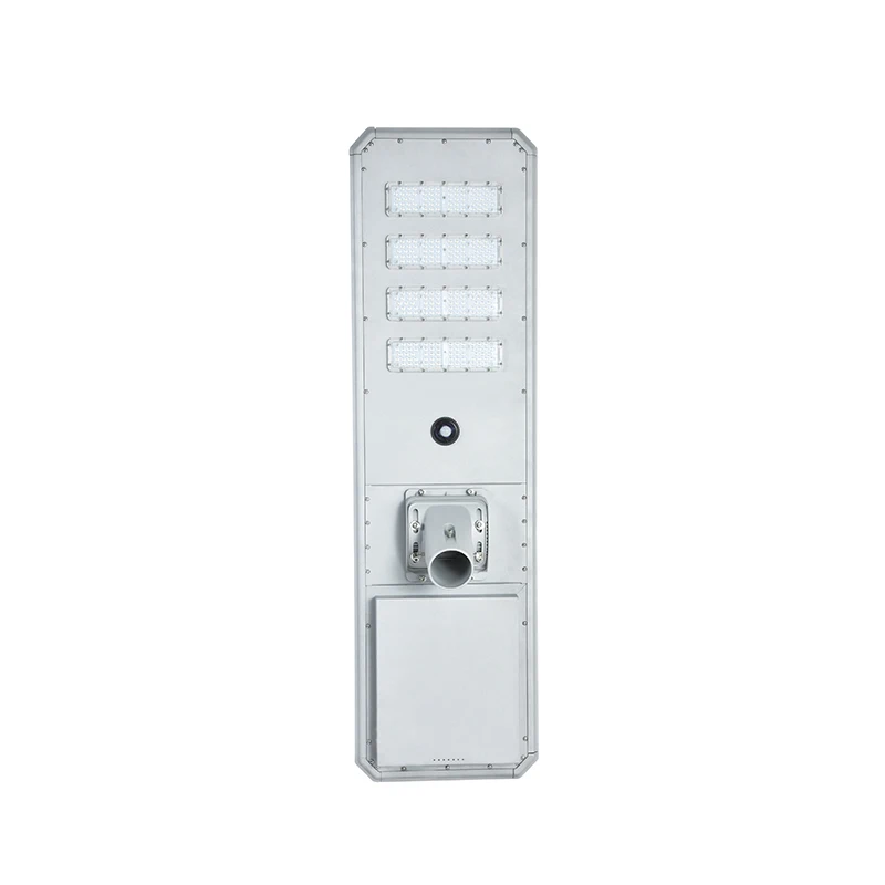 Aluminum Alloy LED IP65 All-in-One Solar Street Light with Battery DC 60W/100W ROHS Certified 150lm/W for Road Use