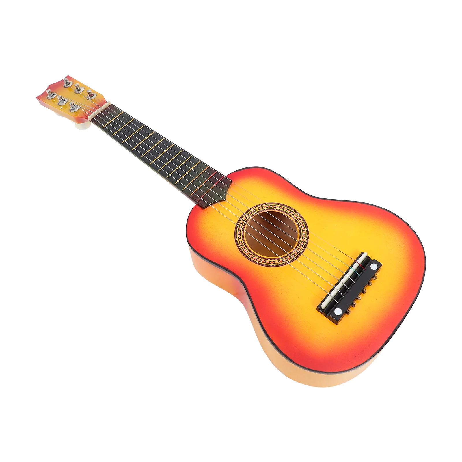 Guitar Children's Toy Kids Simulation Wooden Musical Plaything Instrument For Beginner Preschool