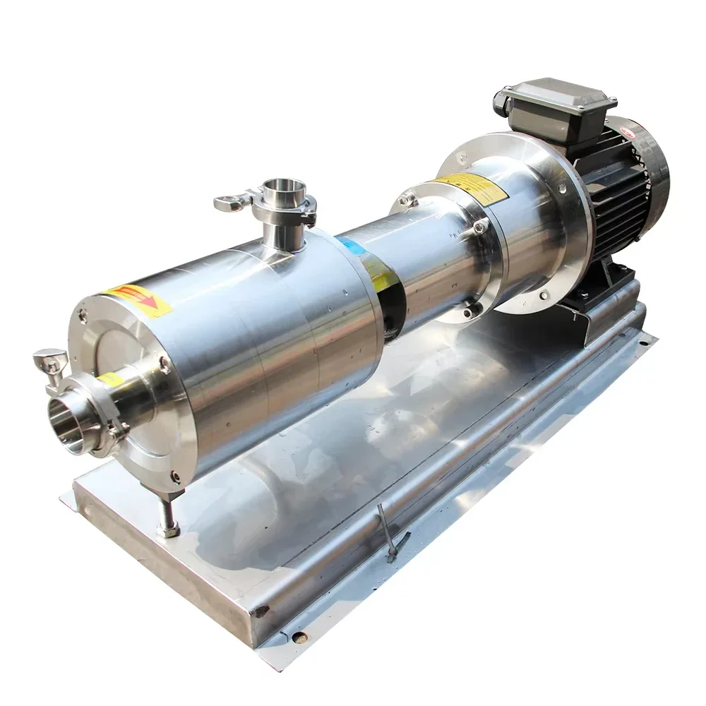 

High viscosity cosmetic liquid stainless steel sanitary
