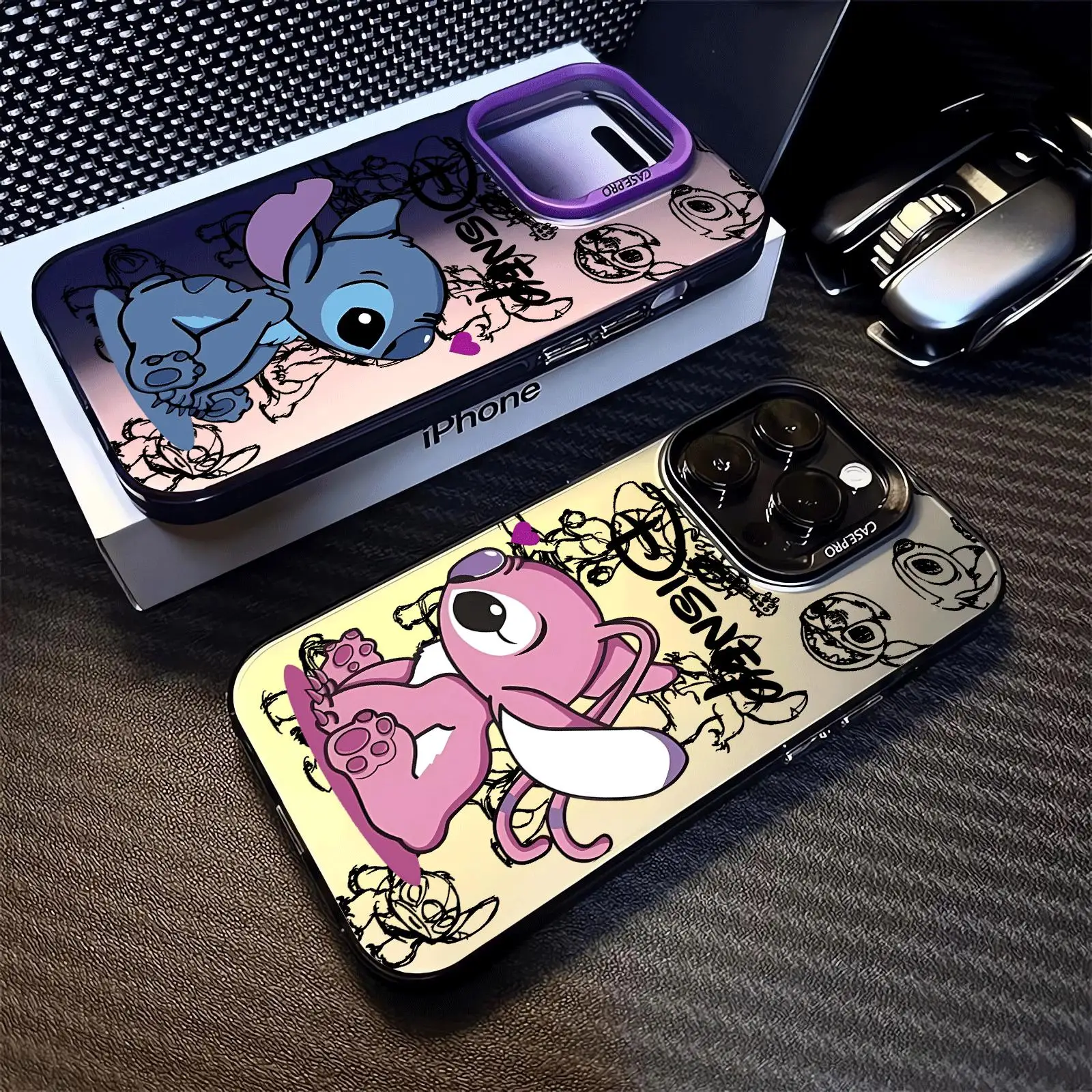 Disneys Cute Stitchs Phone Case for Infinix Hot 8 9 10 12 20 30 30i Play Smart 6 7 8 Plus Spark 20 10 Pro Shockproof Back Cover