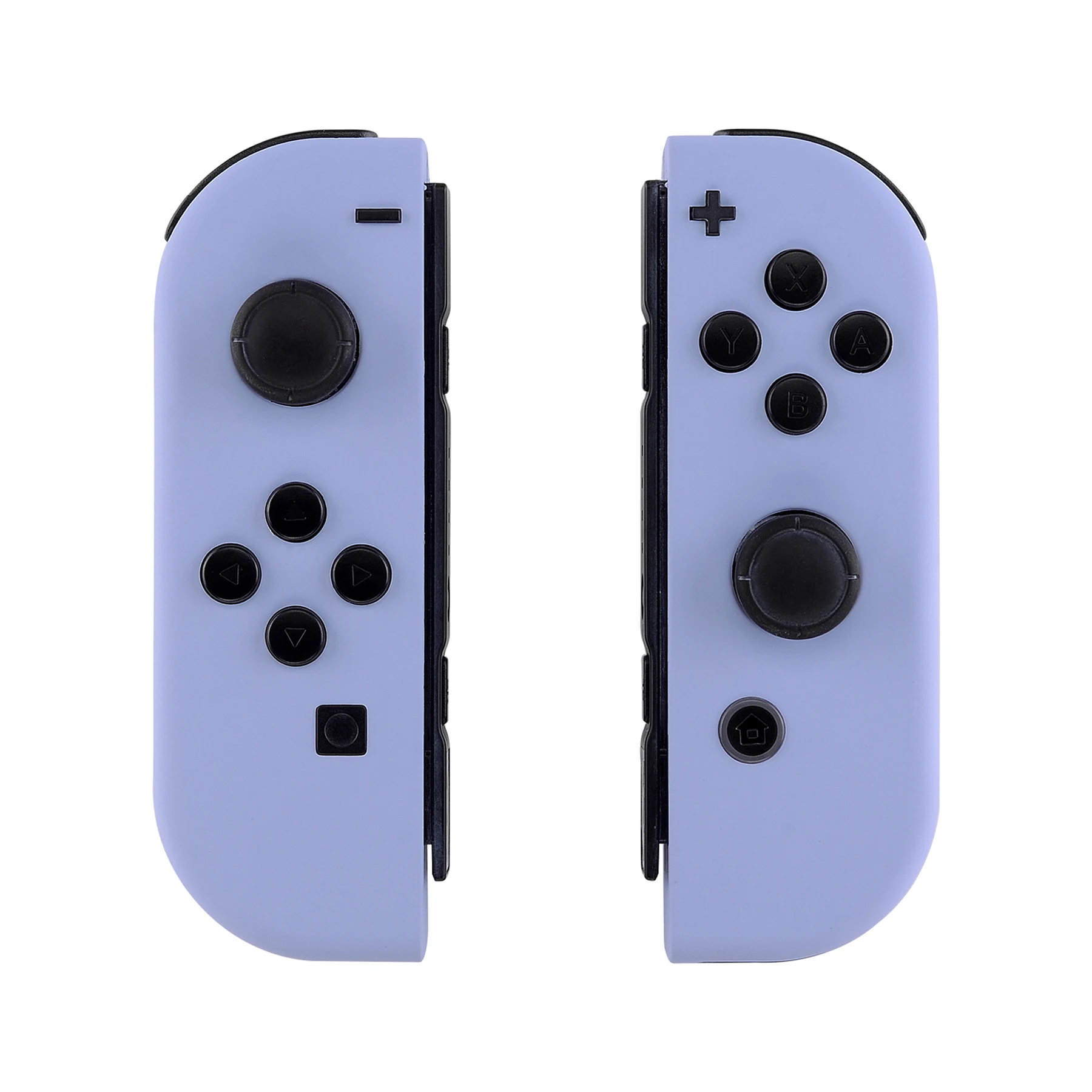 eXtremeRate Custom Controller Housing With Full Set Button Replacement Shell for NS Switch & OLED JoyCon - Light Violet