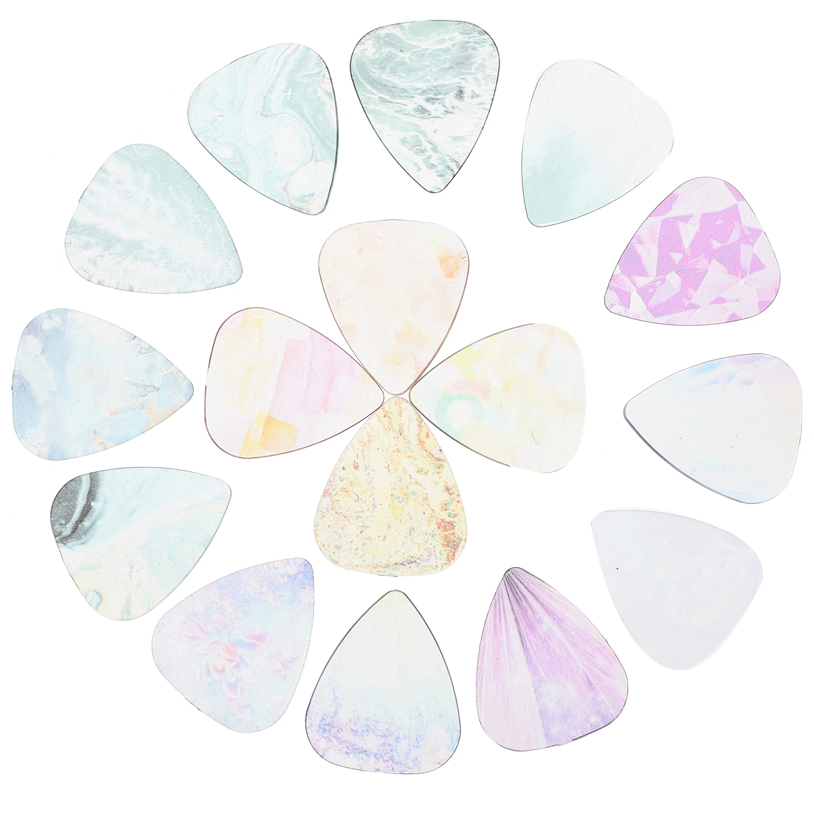 16 Pcs Guitar Pick Triangular Picks Ukulele Guitars Accessories Practice Tools Musical Instrument Child