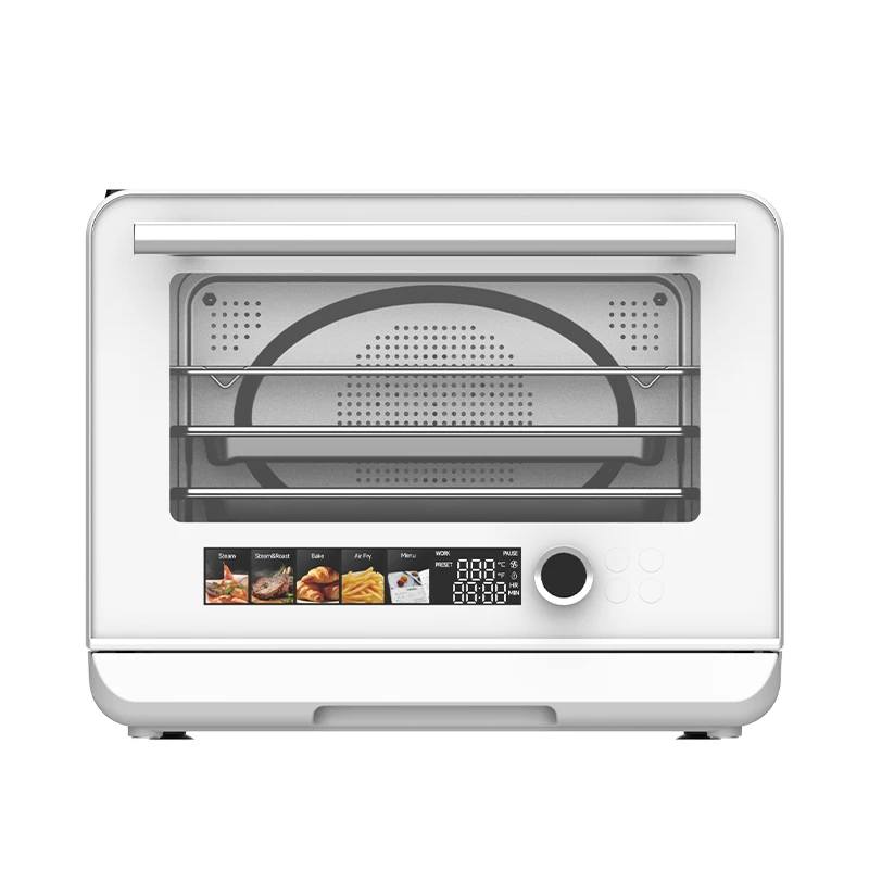 Hotsy Kitchen Convection Toaster Oven Portable Countertop Pizza Maker 23L Digital Air Fryer Electric Steam Injection Oven