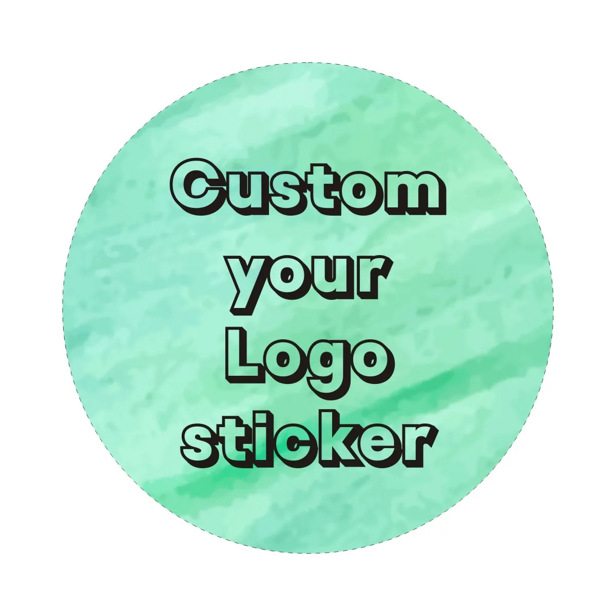 ملصقات مخصصة شعار شكرا لك تسميات ملصقات شخصية التعبئة والتغليف اسم حفل زفاف عيد ميلاد طباعة الملصق الخاص بك #1