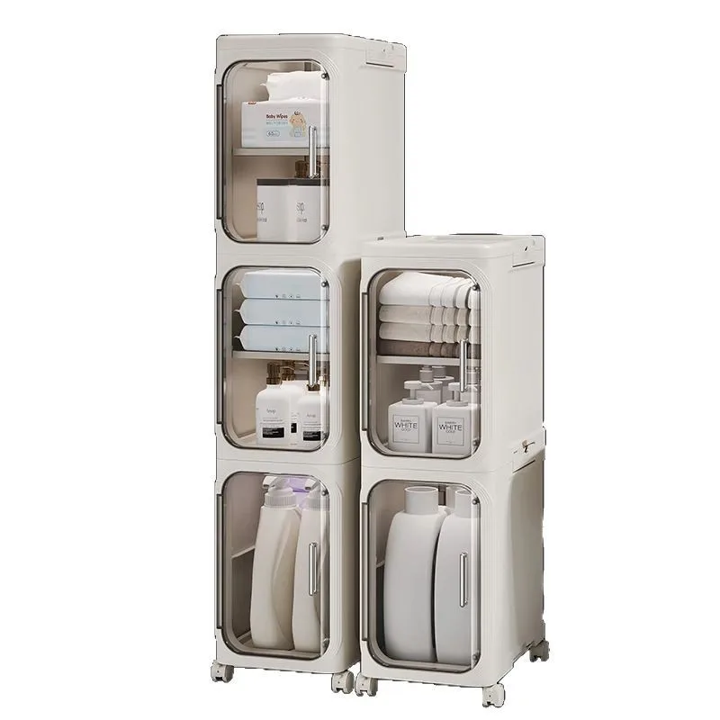Estante para grietas, armario de cocina, refrigerador, armario de almacenamiento muy estrecho de 21cm de ancho, carrito de baño