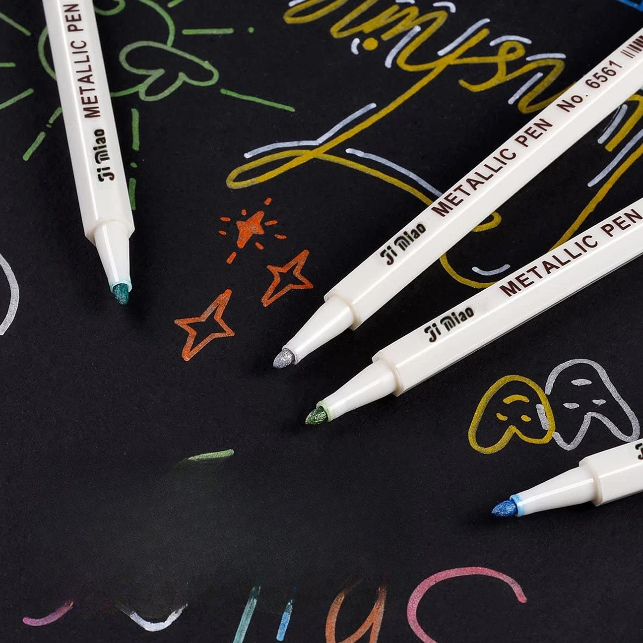 

12 Colors Acrylic Marker Pen - Suitable for Painting Art, Stone, Ceramic, Glass, Wood, Fabric Paint | Art&School Supplies.