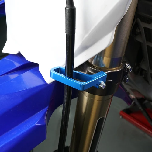 Imagen 2 del producto NICECNC para Yamaha YZ125 YZ250 2004-2020 manguera de freno Cable guía abrazadera YZ250F YZ450F 2004-2009 YZ250X 2016-2020 YZ125X 2020