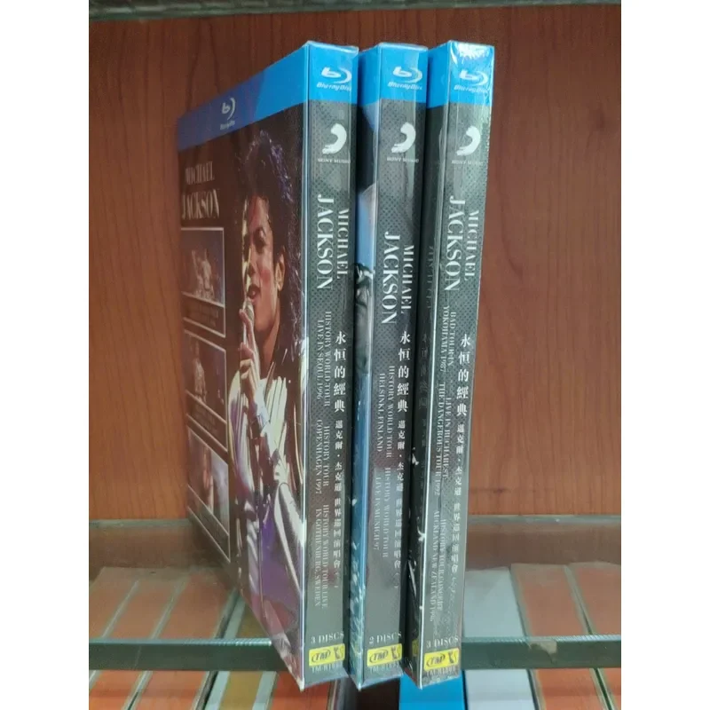 Michael Jackson The Timeless Classic World Tour One Two Three Boxed Blu-ray Disc BD