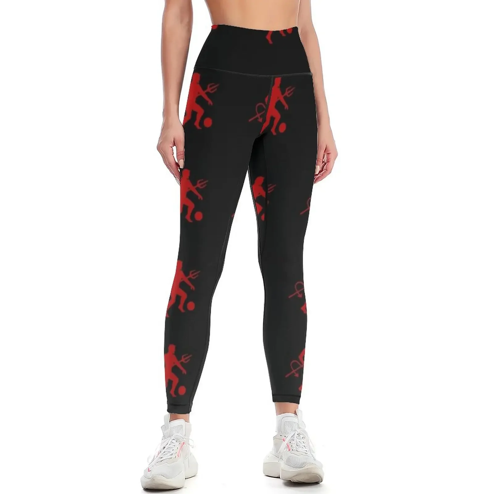 

America de Cali Mascot - Pattern Leggings Sports female workout clothes for sport set sporty woman push up Womens Leggings